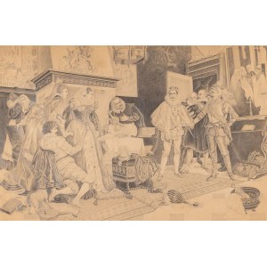 NIGHT OF HOLY BARTLET, 19th / 20th century.
