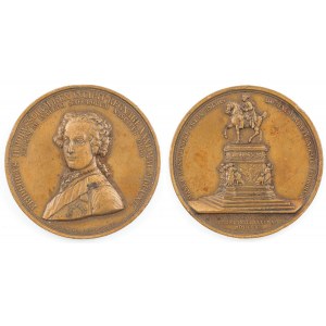 MEDAL, UNVEILING OF MONUMENT TO THE CENTENARY OF FREDERICK II'S ACCESSION TO THE THRONE IN BERLIN, 1840