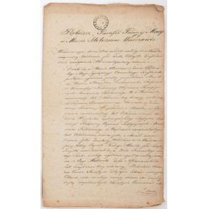 WYPIS ŚWIADECTWA URODZENIA I CHRZTU, Parafia Najświętszej Marii Panny na Nowym Mieście w Warszawie, 29.05.1830