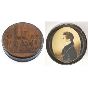 TABAKIERKA, 1 poł. XIX w.