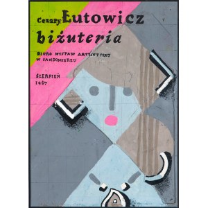 Jan MŁODOŻENIEC (1929-2000), Biżuteria - projekt plakatu, ok. 1987
