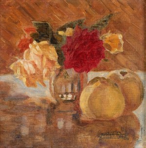 Gustaw Fierla (1896-1981), Martwa natura z wazonem, 1929