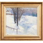 Mieczyslaw Filipkiewicz (1891-1951), Among the snow drifts, 1913