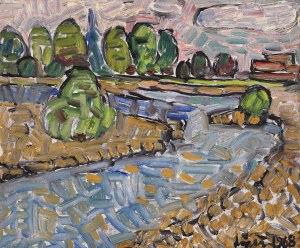 Romana Lipeż (1917-2003), Zakole rzeki, 1968