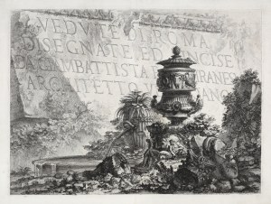 Giovanni Battista Piranesi (1720-1778), Strona tytułowa z 