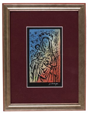 Janina Kraupe Świderska (1921-2016), Madonna gotycka, 1998