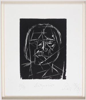 Jerzy Panek (1918-2001), Autoportret, 1956