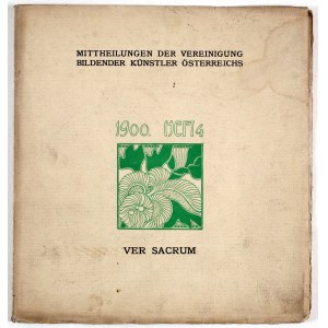 Ver Sacrum organ of Viennese Art Nouveau 4/1900