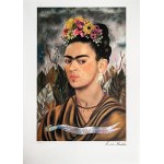 Frida Kahlo (1907-1954), Autoportrét s venovaním Dr. Eloesseuovi
