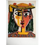 Pablo Picasso (1881-1973), Frau mit Hut