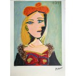 Pablo Picasso (1881-1973), Marie Therese in an orange beret