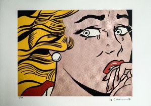 Roy Lichtenstein (1923-1997), Crying girl