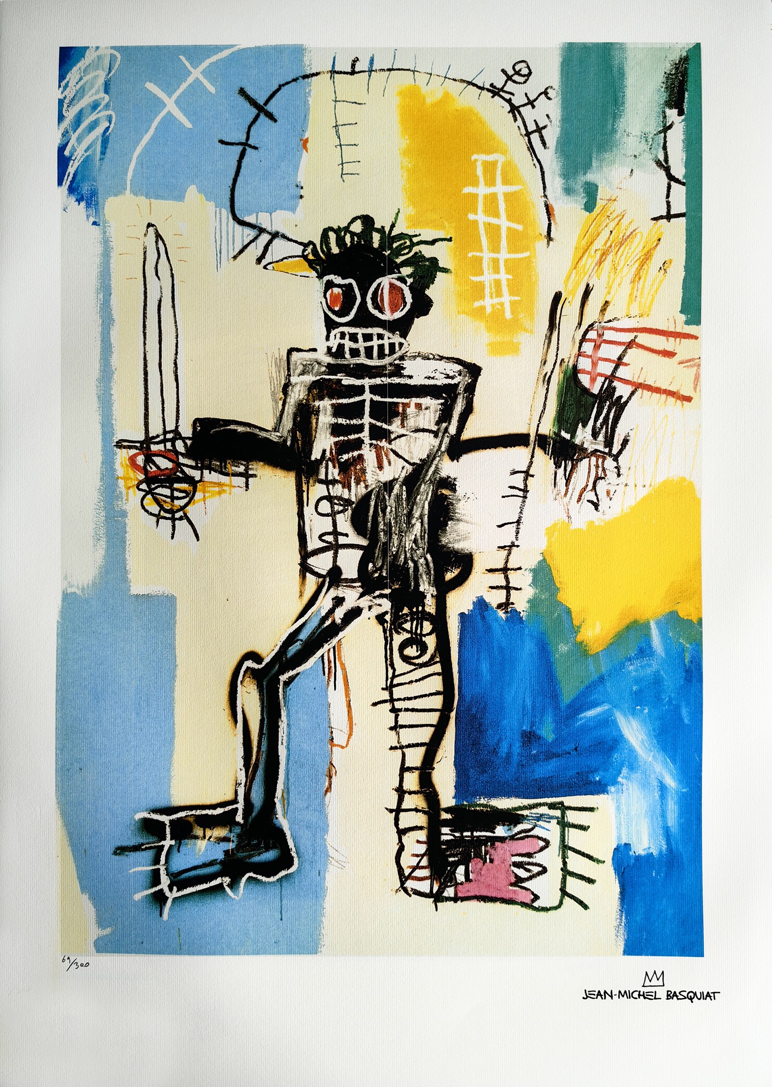 Jean-Michel Basquiat (1960-1988), Wojownik - Vente aux