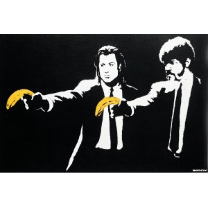 Banksy (b.1974), Pulp Fiction