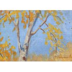 Stanisław KAMOCKI (1875-1944), Baum im Herbst