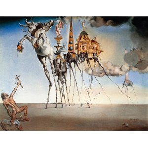 Salvador Dalí (1904-1989), Pokušenie svätého Antona