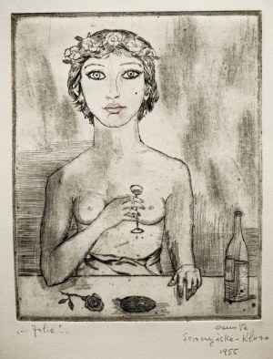 Danuta Leszczyńska-Kluza (1926-2019), Julia, 1955