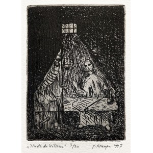 Janina Kraupe-Świderska (1921-2016), Illustr. zu Villon, 1947