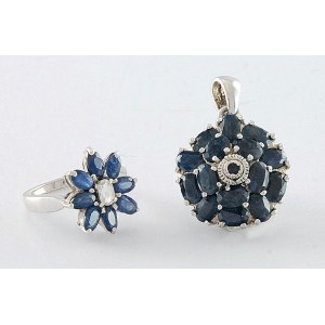 Parure en argent