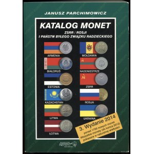 Parchimowicz Janusz - Katalóg mincí ZSSR/Ruska a bývalých sovietskych štátov, Szczecin 2014, ISBN 9788387355777