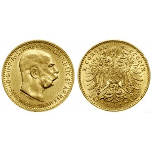 Austria, 10 koron, 1909, Wiedeń
