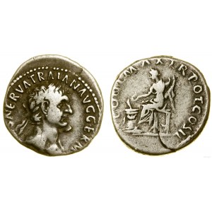 Cesarstwo Rzymskie, denar, 98-99, Rzym