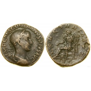 Cesarstwo Rzymskie, sesterc, 238-244, Rzym