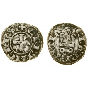 Krzyżowcy, denar turoński, Chiarenza