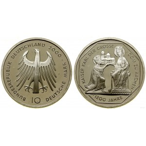 Niemcy, 10 marek, 2000 F, Stuttgart