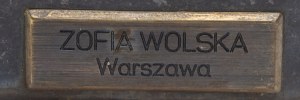 Zofia Wolska (1934 Zagnańsk koło Kielc - 2016 ), 