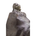 Adolf Ryszka (1935 Popielewo - 1995 Warszawa), Sarkofag bez twarzy, 1988
