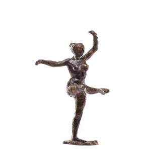 Edgar Degas (1834 Paris - 1917 Paris), Tänzerin, vierte Position vorwärts auf dem linken Bein (Danseuse, position de quatrième devant sur la jambe gauche).