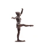 Edgar Degas (1834 Paryż - 1917 Paryż), Tancerka, czwarta pozycja w przód na lewej nodze (Danseuse, position de quatrième devant sur la jambe gauche)