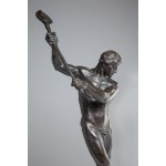 Gerhard Janensch (1860 Zamborst - 1933), Mann mit Hammer, 1920