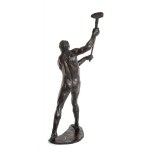 Gerhard Janensch (1860 Zamborst - 1933), Mann mit Hammer, 1920