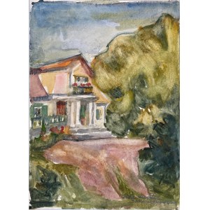 Irena Knothe (1904-1986), Casa padronale vicino a Varsavia, anni Sessanta.