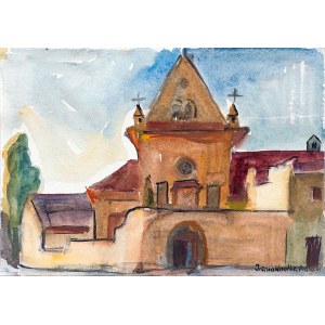 Irena Knothe (1904-1986), Monumenti di Praga, 1964.