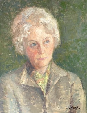 Irena Knothe (1904-1986), Portret kobiety, lata 60. XX w.