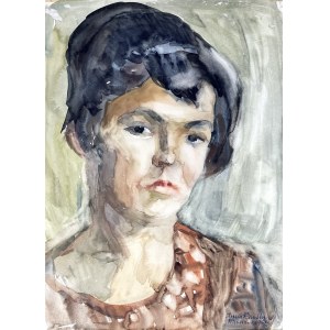 Irena Knothe (1904-1986), Brunetka, 1960