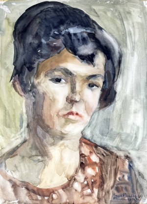 Irena Knothe (1904-1986), Brunetka, 1960