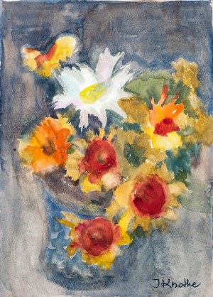 Irena Knothe (1904-1986), Kwiaty, lata 60 XX w.