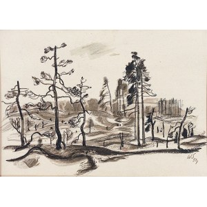 Waclaw Siemi±tkowski (1896-1977), Forest, 1954