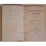 SLOWACKI Juliusz - Lilla Weneda 1st EDITION. Paris 1840