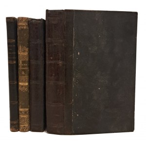 MICKIEWICZ Adam - Prelekcje Paryskie Kurs literatury słowiańskiej 4 tomy kpl I wydanie 1842-1845