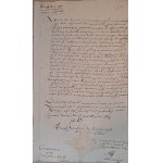Manuscript City of Gniew Mewe April 29, 1802
