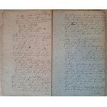 Manuskript Stadt Gniew Mewe 13. Oktober 1809