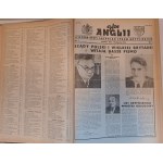 GŁOS ANGLII 1946, 1947, nr: 1-61 KOMPLETNE ROCZNIKI