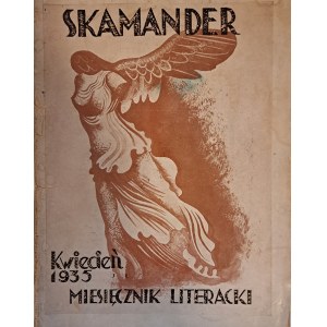 Skamander. Mesačník poézie. Roč. IX, Zeszyt LVII (apríl 1935) [Miłosz, Tuwim, Czermański].