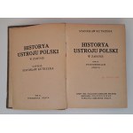KUTRZEBA Stanisław - GESCHICHTE DER USTROJU POLSKI Band IV nach den Teilungen (Teil II). 1920