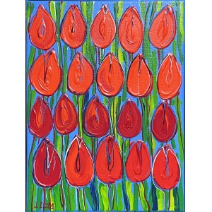Joanna Mieszko ( 1969), Tulips, 2021